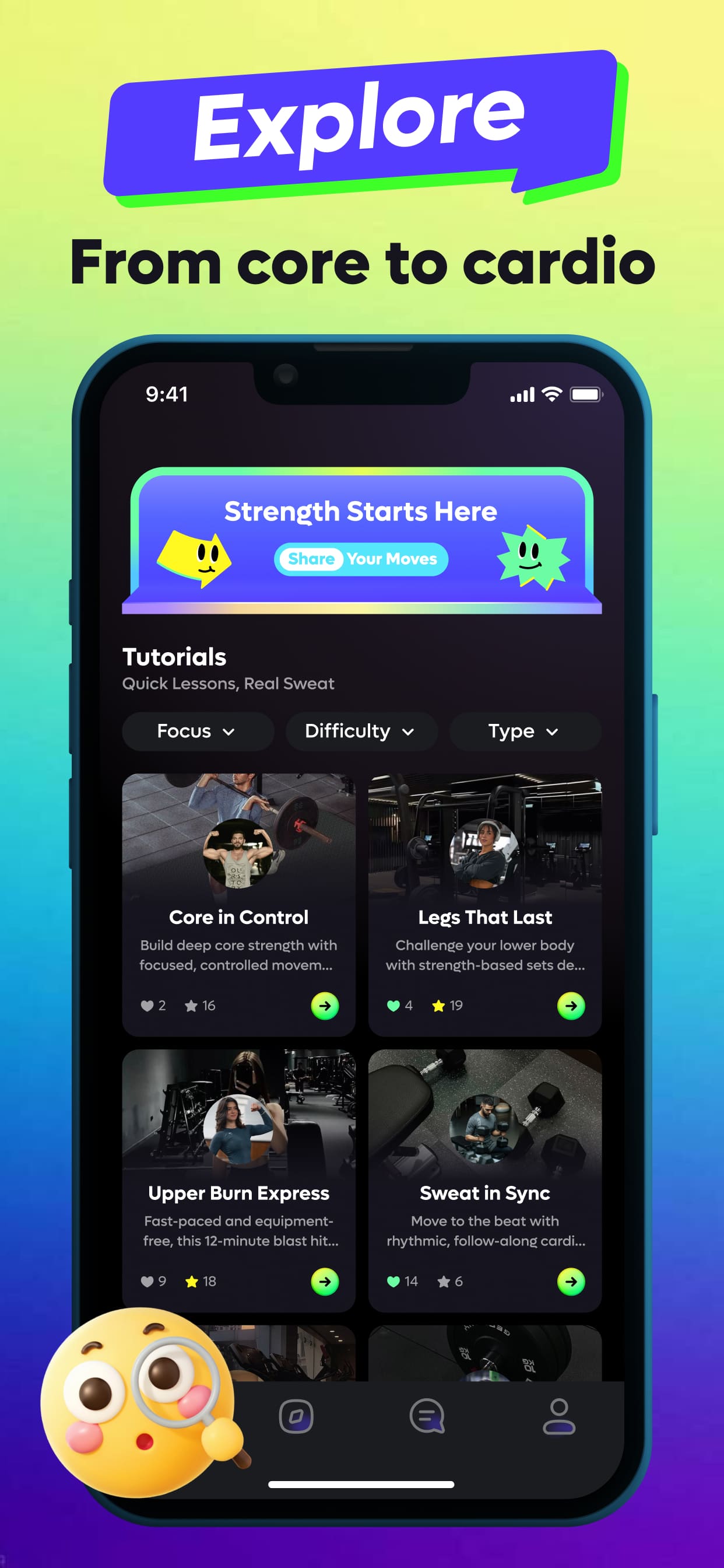 App Screenshot 1 - Live Streaming Interface with a female streamer